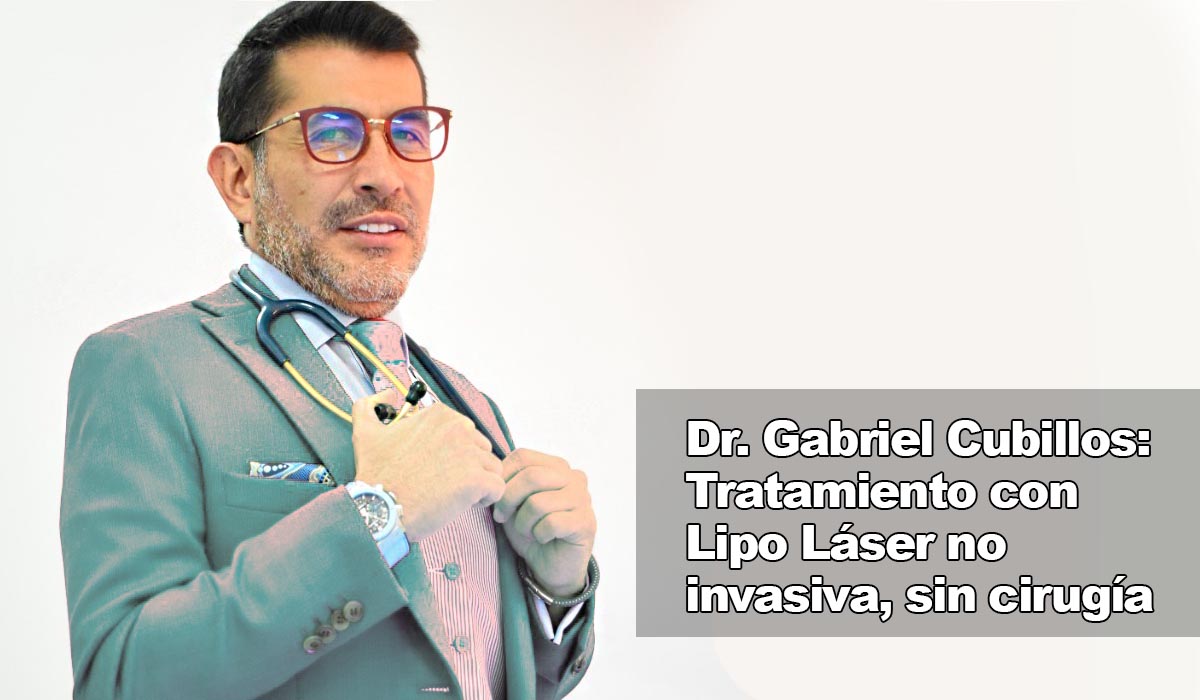 Dr. Gabriel Cubillos: La Mega Lipólisis Laser es un procedimiento no invasivo para adelgazar